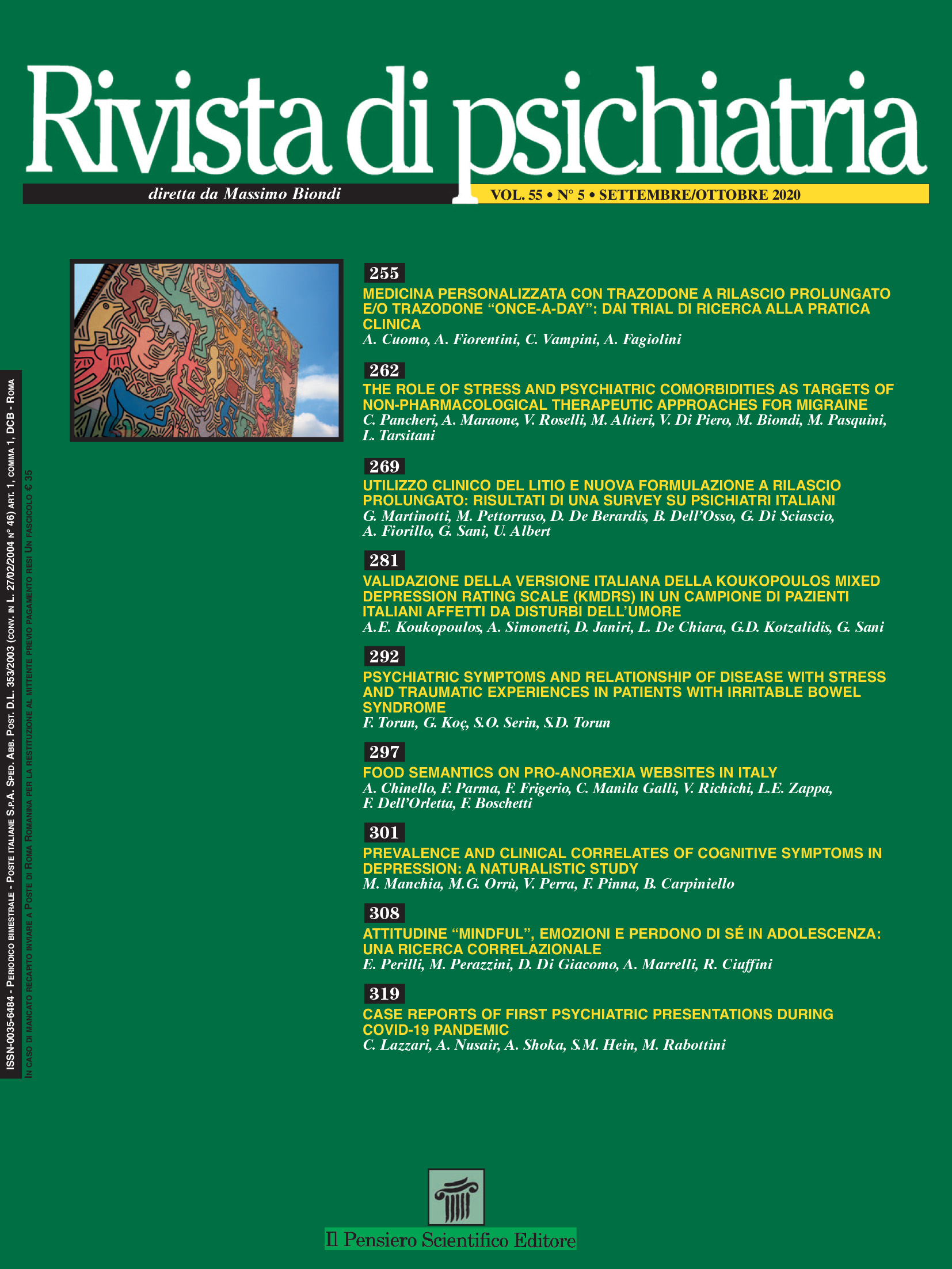 The Role Of Stress And Psychiatric Comorbidities As Targets Of Non Pharmacological Therapeutic Approaches For Migraine Rivista Di Psichiatria