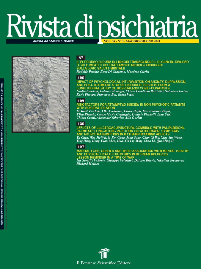 2024 Vol. 59 N. 3 Maggio-Giugno