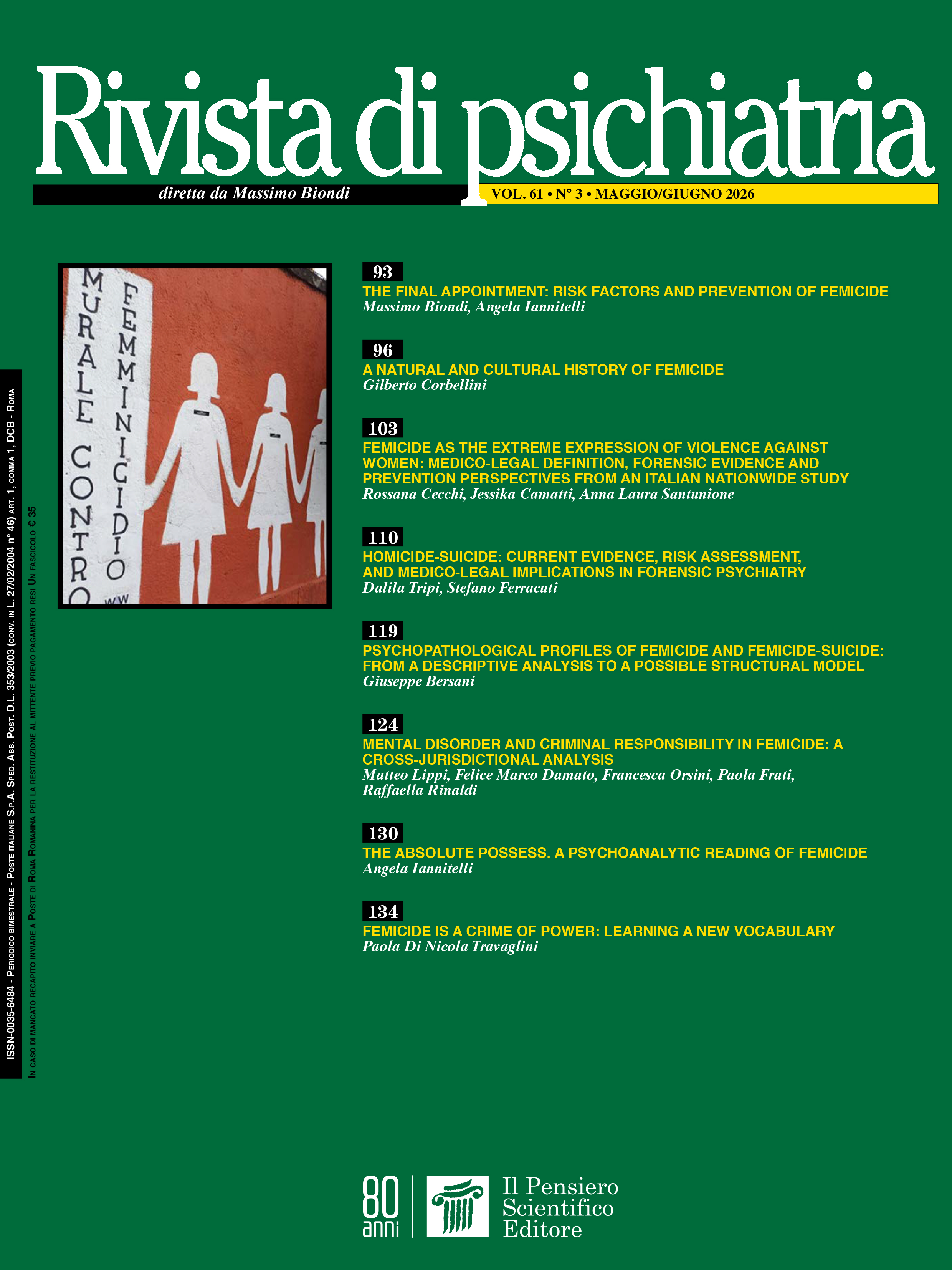 2026 Vol. 61 N. 3 Maggio-Giugno